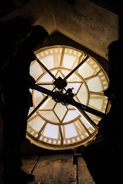 Bath Cathedral Clocktower - 20160324