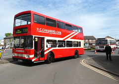 Preserved former Chambers & Son G864 XDX in Whittlesey - 21 May 2023 (P1150607)