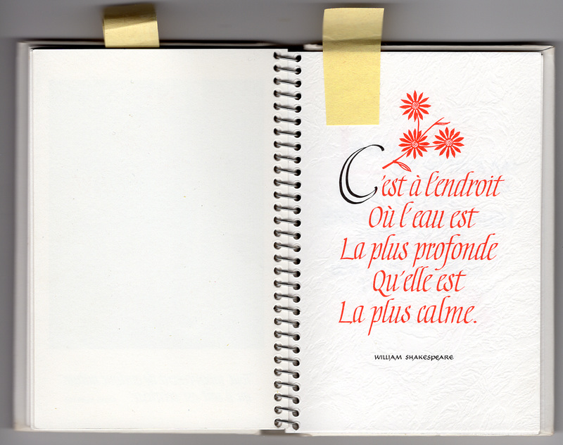 Merci William S.
