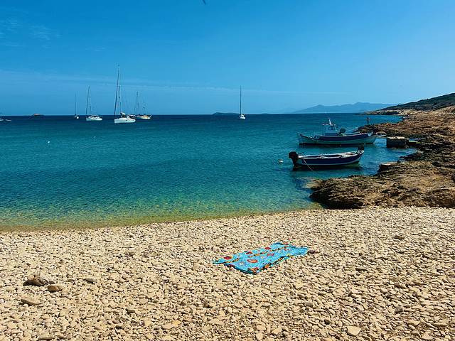Seasons end. Alone at the beach.