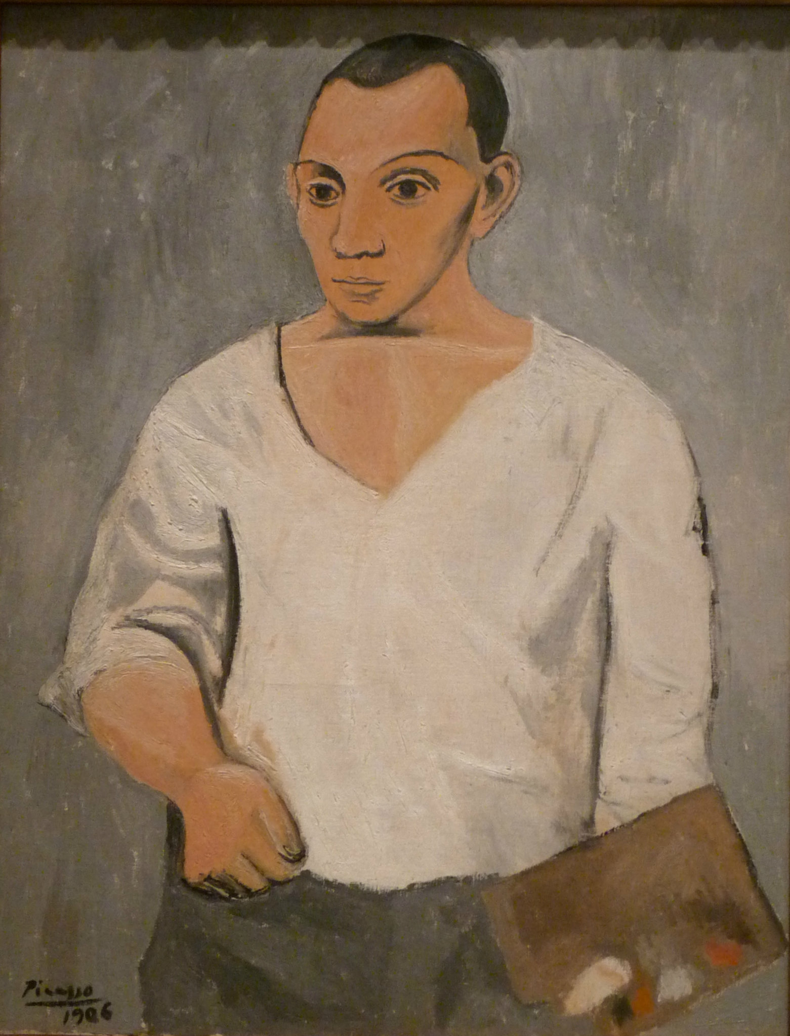 Self-Portrait with Palette