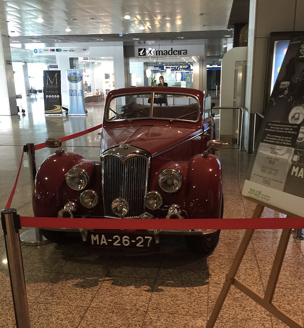 Classic Car at Funchal Airport