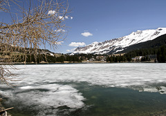 Der Heidsee in der Lenzerheide