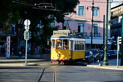 Lisbon 2018 – Eléctrico 559 using the Cais do Sodré loop