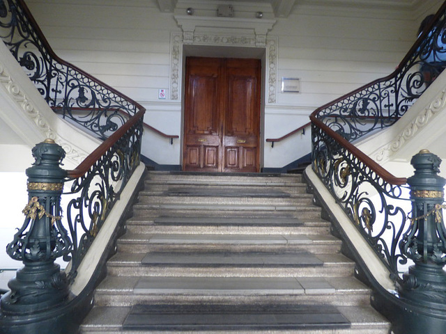 Escalera del Palacio de Bellas Artes