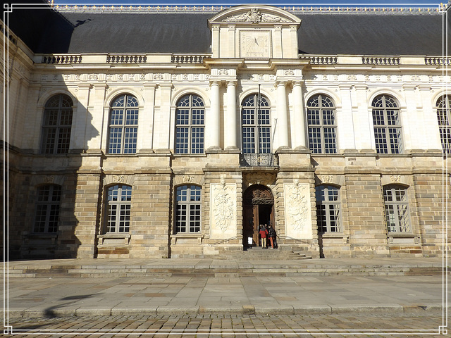 Le parlement de Bretagne à Rennes (35)