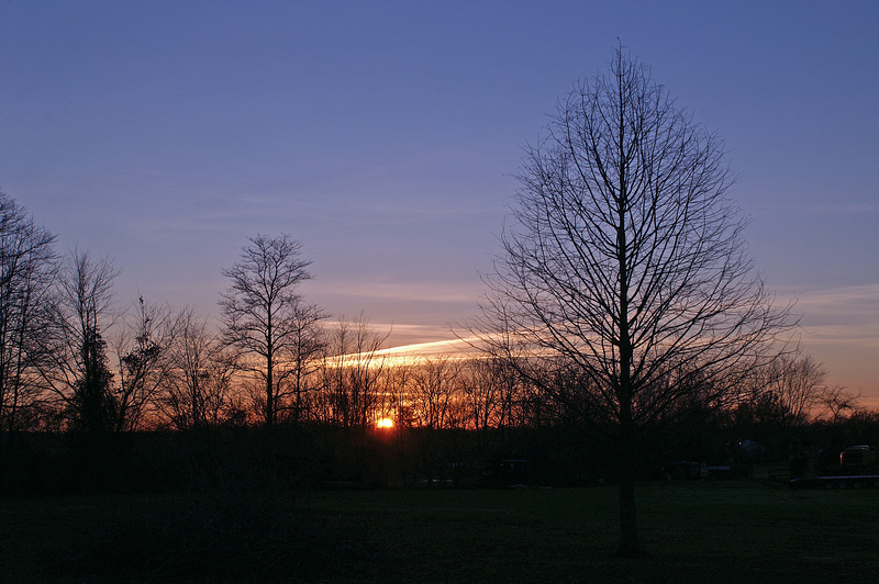 Christmas Day Sunset 2007