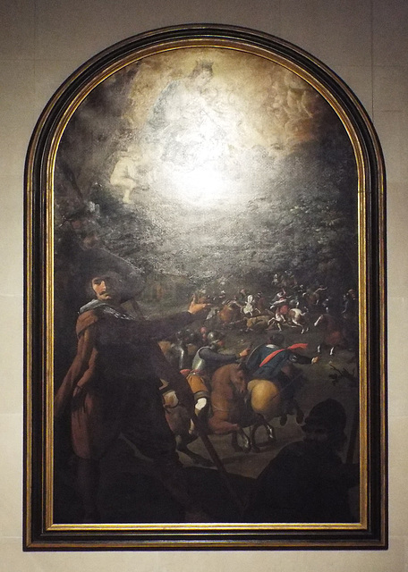 Battle between Christians and Muslims by Zurbaran in the Metropolitan Museum of Art, July 2023