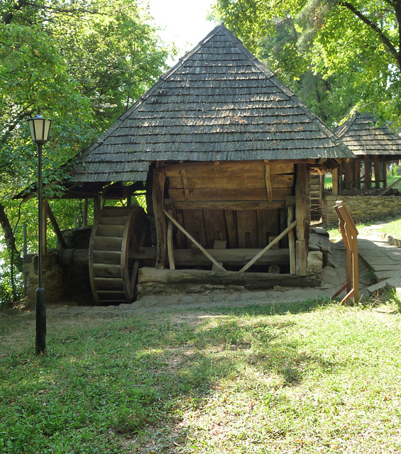 Bucharest- Village Museum- Watermill