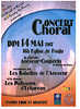 Concert à Fouju le 14 mai 2017