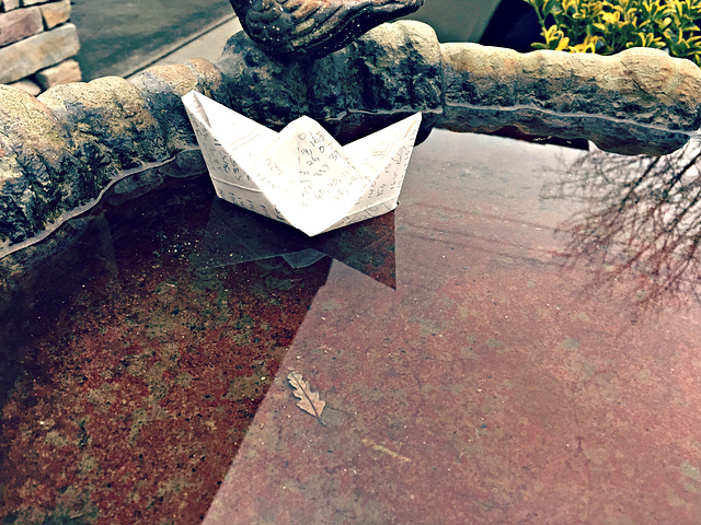 Paper boat