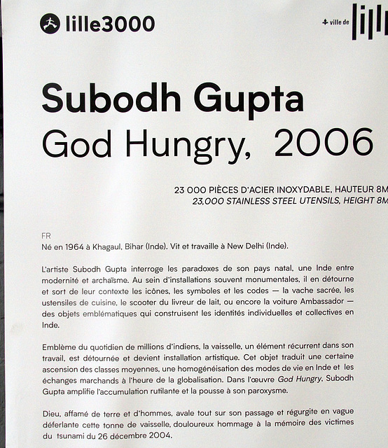 Subodh Gupta - Lille Utopia