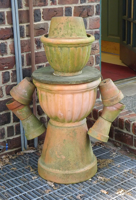 Flower Pot Sculpture at Planting Fields, May 2012