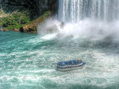 Maid of the Mist lives up to her name.
