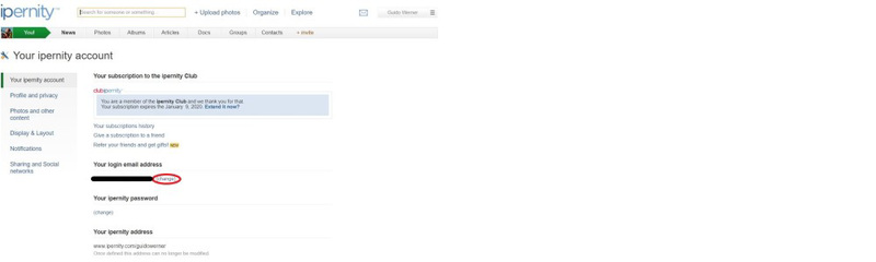 change email