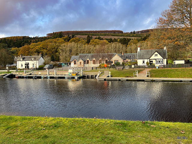Restaurant at Dochgarroch Lock on the Caledonian Canal