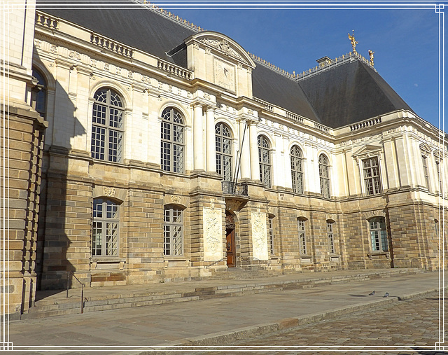 Le parlement de Bretagne à Rennes (35)