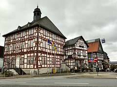 Das Rathaus in Usingen     (pip)