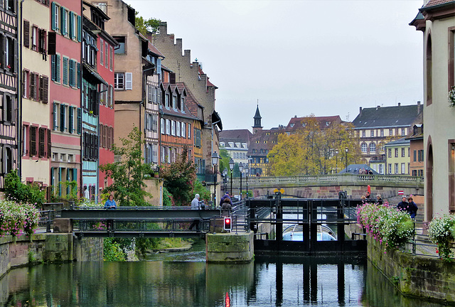 Illwehr und Illschleuse in Strasbourg