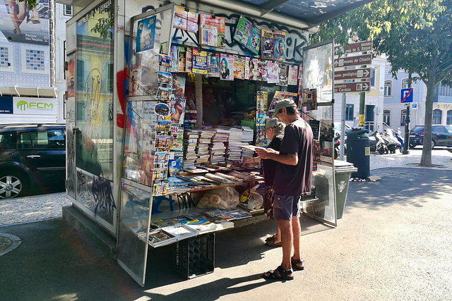 Lisbon 2018 – News stand