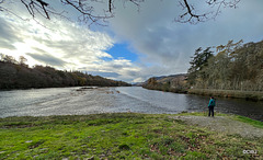 The Weir at the mouth of the Caledonian Canal