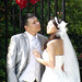 Groom and Bride at Planting Fields, May 2012