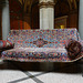 Huge oriental carpet sofa