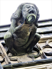 sandiacre church, derbs ; c14 gargoyle on chancel