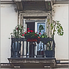 Un agréable petit balcon