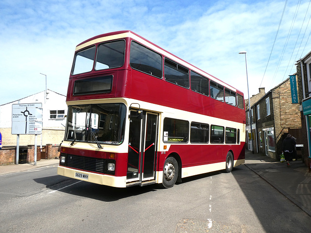 Preserved former East Yorkshire S629 MKH at Whittlesey - 21 May 2023 (P1150599)