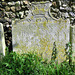 debden church, essex, c18 gravestone, skull crown trumpet