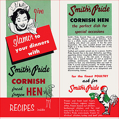 Smith's Cornish Hen Ad, c1955 (1)