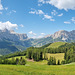 Panorama della Val Badia da Piz Arlara