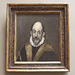 Portrait of a Man by El Greco in the Metropolitan Museum of Art, July 2011