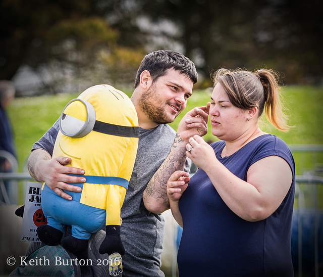 Family Day Out - Mum, Dad......................and Minion?