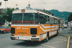 SAT 132 (1164 TE 74) at Cluses - Aug 1990