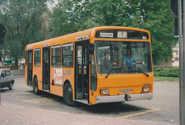 SVAP bus in Aosta - 29 Aug 1990 SVAP bus in Aosta - 29 Aug 1990