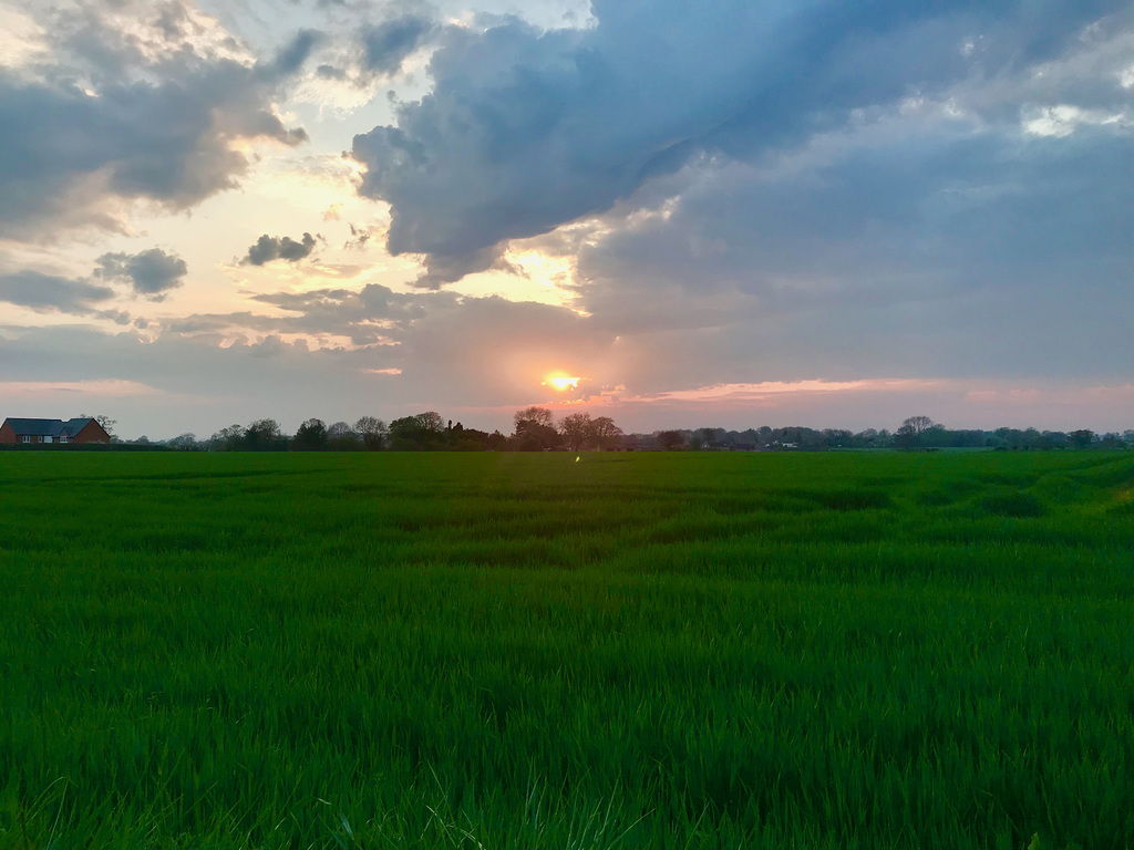 Gnosall sunset