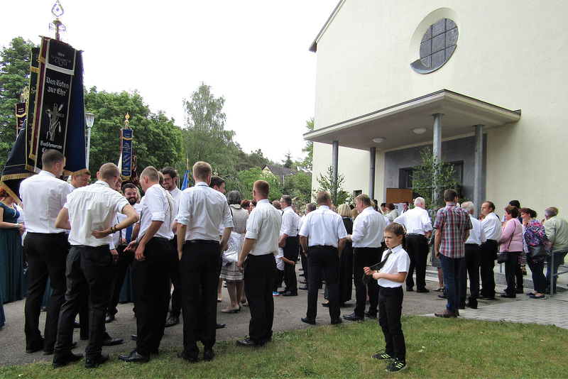 nach dem Gottesdienst