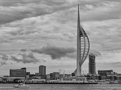 Spinnaker Tower and surrounds from Gosport