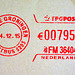 Frama Ecomax franking machine impression