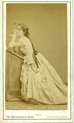 Adelina Patti by Reutlinger