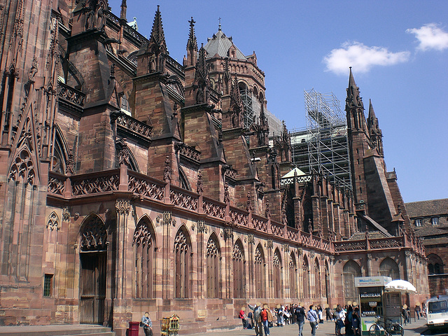 Fassade des Strassburger Münsters