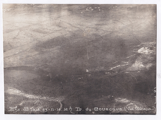 P.26b Tranchée du Couscous, le 23 11 1916