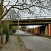 Werksbahnbrücke über der Hamborner Straße (Duisburg-Beeck) / 8.02.2020