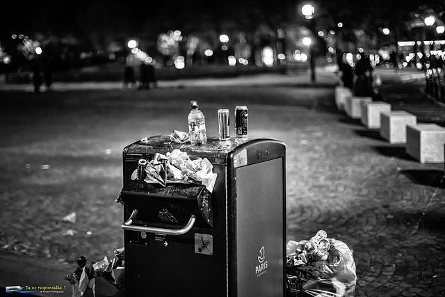 À travers le Paris nocturne