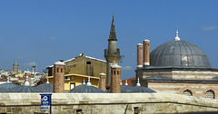 An der Mauer der Süleymaniye Moschee