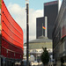 Hotels und die Festhalle in Frankfurt