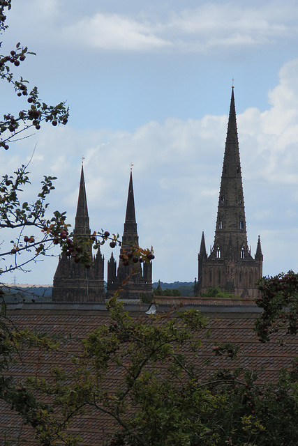 lichfield cathedral, staffs