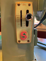 1954 Singer 185J-Stitch Selector